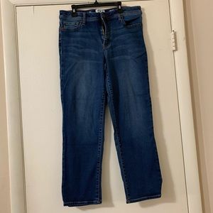 Straight leg jeans